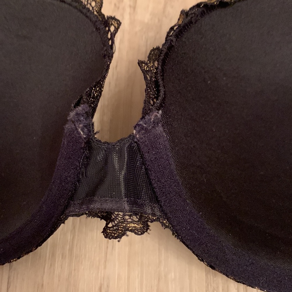 La Senza Beyond Sexy gold/blk lace bra - Picture 10 of 15
